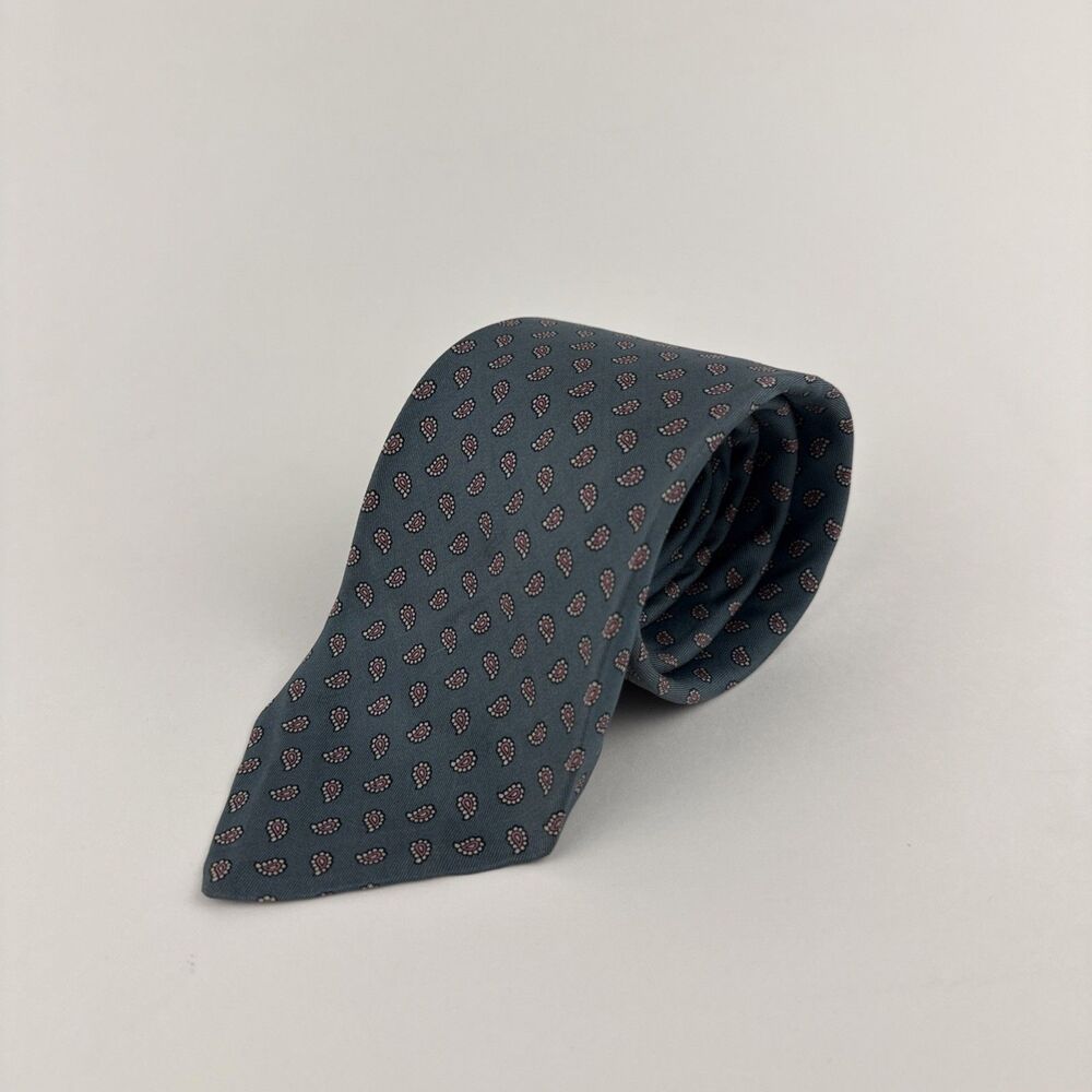 Robert Talbott For Redwood & Ross Men's Silk Necktie Geometric Shapes
